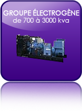 Groupes électrogènes  de 800 à 3500 KVA